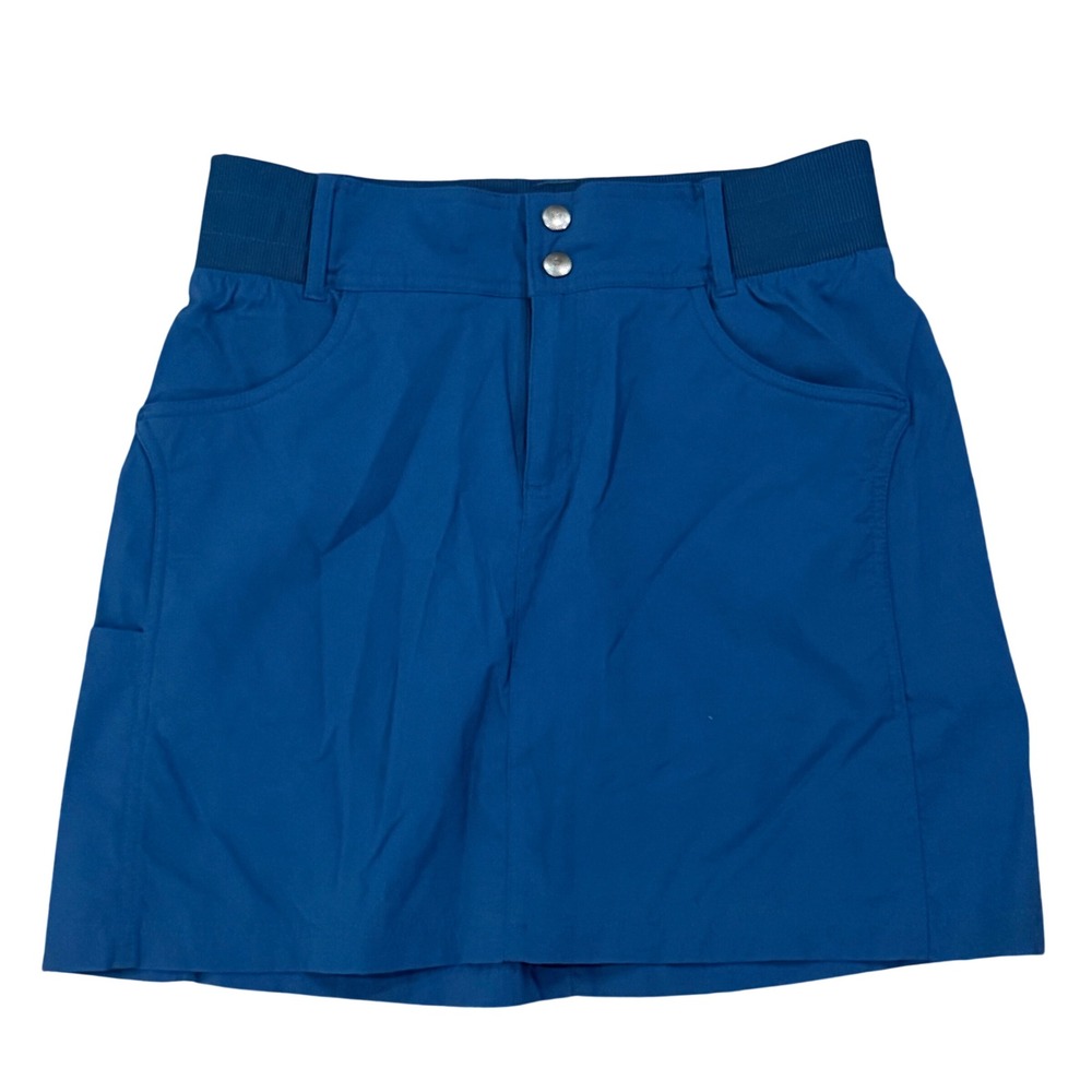 Title Nine Blue Athletic Hiking Skort Women Size 4 Active Golf Tennis Skirt